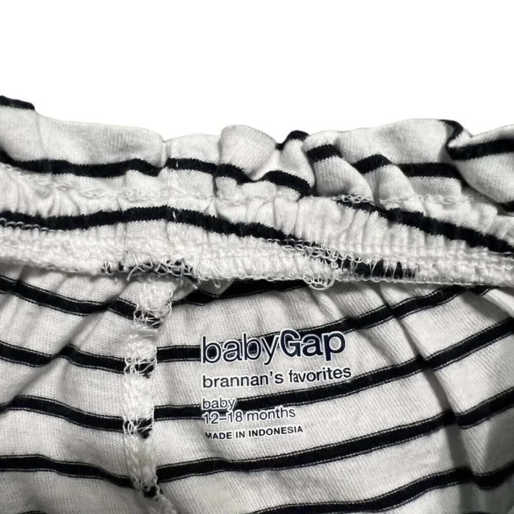 Baby Gap 12-18m Navy Striped Bubble Shorts Bloomers